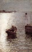 Anders Zorn Summer vacation a study oil on canvas